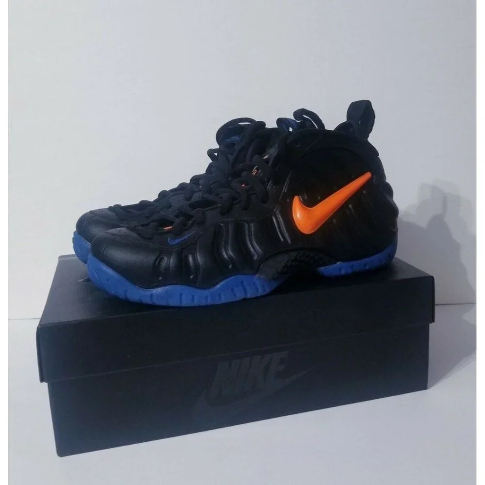 Nike Air Foamposite Pro Knicks 624041-010 Men's size 8.5/ Women's Size 10 New - Picture 1 of 7